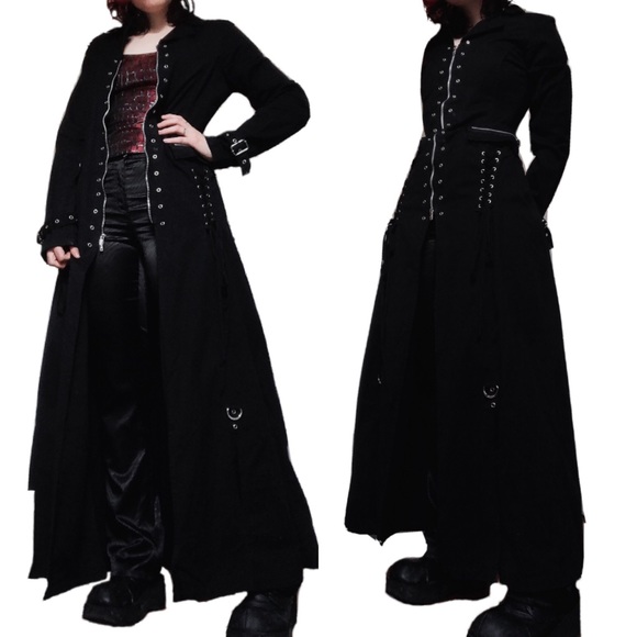 Tripp nyc Jackets & Blazers - Genuine Tripp Black Trench Coat